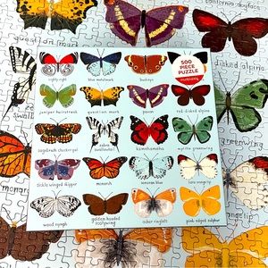 500 piece Butterfly Puzzle by Mudpuppy